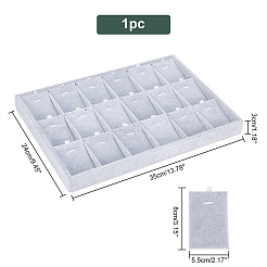 1шт. 18-слотовый деревянный кулон с ожерельем NDIS-PH0001-07