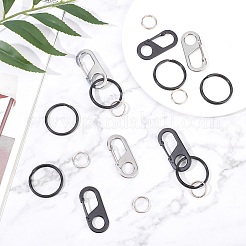 Карабины для скалолазания из нержавеющей стали и цинкового сплава KEYC-UN0001-04