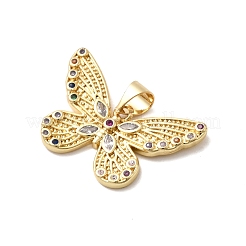 Латунные микро проложить кубического циркония подвески&nbsp;KK-H519-11G