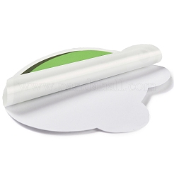 50 шт. бумажные наклейки с рисунком лягушки STIC-R001-36