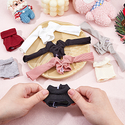 8 шт. 8 стиля одежды для кукол из полиэстера&nbsp;DIY-DC0003-58