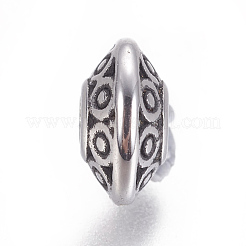 Распорные бусины из нержавеющей стали 304&nbsp;STAS-F212-072AS-A