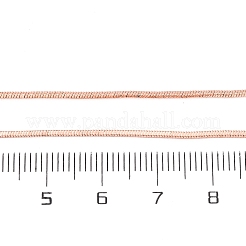 Латунные цепочки-змейки ожерелья для женщин NJEW-D302-14RG