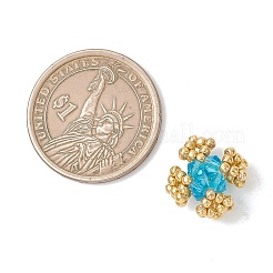 Прозрачные стеклянные бусины&nbsp;PALLOY-MZ01244-03