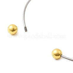 Изготовление браслета-манжеты из нержавеющей стали 201 толщиной 1.2 мм BJEW-Z144-01GP-01