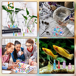 100шт пластиковые бусины KY-CP0001-14