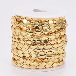 Латунная цепочка из бисера ручной работы CHC-G006-17G