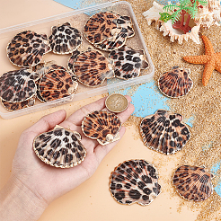 16 шт. 4-цветная аэрозольная краска и гальванические подвески в виде ракушек&nbsp;SSHEL-PH0001-35