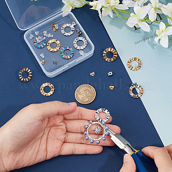 12 шт. 3 цвета фурнитура для сережек-гвоздиков из нержавеющей стали 304 EJEW-UN0002-32