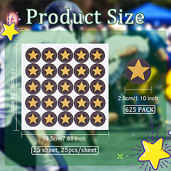 ПВХ пластиковые водонепроницаемые наклейки&nbsp;LS-DIY-WH0386-18A