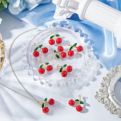 Кулоны с эмалью из латуни&nbsp;KK-BBC0018-69