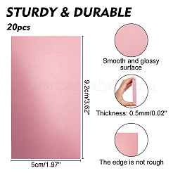 20 шт. алюминиевая термопленка для рукоделия DIY-NB0006-37A