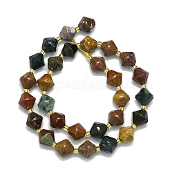 Бусины из натурального морского агата G-I376-C01-01