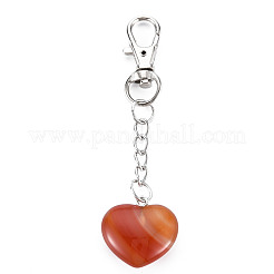 Брелок из натурального смешанного драгоценного камня G-S299-133