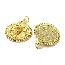 Настоящие кулоны из латуни&nbsp;KK-L209-016G