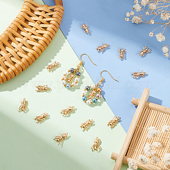 24 шт. Латунные подвески KK-BC0010-10