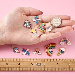 Подвески из эмали и сплава ENAM-PJ0001-01