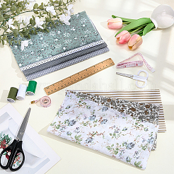 7 лист хлопчатобумажной ткани&nbsp;DIY-CP0013-22C