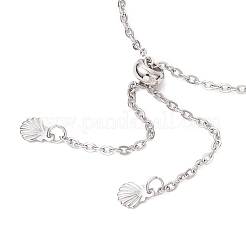 Браслеты из цепей и тросов из нержавеющей стали 304 BJEW-JB11616