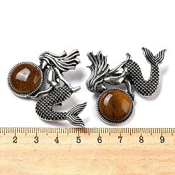 Брошь-русалка из сплава двойного назначения JEWB-C026-02A-AS