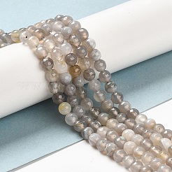 Натуральные полосатые агатовые / полосатые агатовые бусинки G-A246-8mm-02