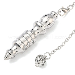 Латунные маятники для лозоходства в форме большой пули&nbsp;HJEW-P023-01