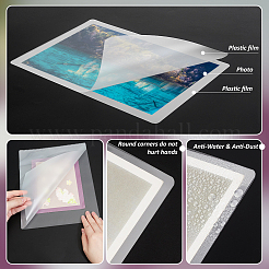 100 шт. пластиковая пленка для ламинирования&nbsp;AJEW-WH0606-55G