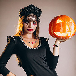 Наборы для самостоятельного изготовления украшений на тему хэллоуина&nbsp;DIY-CA0007-72