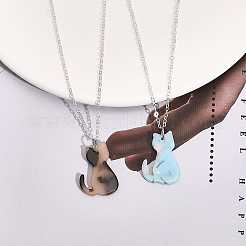 24 шт. 12 цвета подвески из ацетата целлюлозы (смолы)&nbsp;KY-GL0001-03