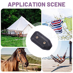 6 сумка нейлоновый многоразовый зажим для веревки&nbsp;AJEW-CA0004-80C