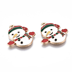 Подвески из экологически чистого сплава с эмалью X-ENAM-Q437-068-NR