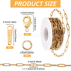 Наборы для самостоятельного изготовления цепочек/браслетов&nbsp;DIY-YW0017-22