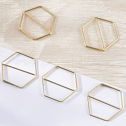 60 шт. железные скрепки&nbsp;AJEW-CP0009-30A