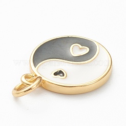 Латунь эмаль подвески&nbsp;KK-P200-11A-G