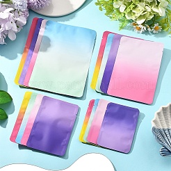 50 шт. 4 стильных двухцветных прямоугольных пластиковых подарочных пакета с застежкой-молнией&nbsp;OPP-FS0001-19A-4