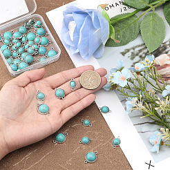 50 шт. 5 стиля подвески-соединители из сплава смолы с покрытием стойки&nbsp;FIND-CA0007-71