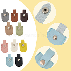 10 шт. 10-цветный чехол для кусачек из искусственной кожи в форме арки&nbsp;DIY-CL0002-28B