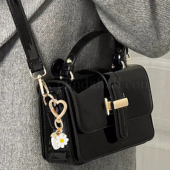 2 шт. цветочный сплав эмаль с акриловым брелоком в виде клубники&nbsp;KEYC-BBC0001-06B