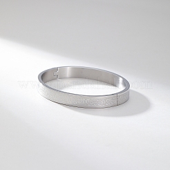 201 простой браслет из нержавеющей стали&nbsp;QM1535-3