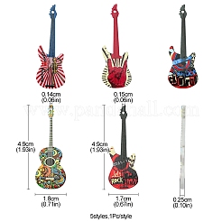 5шт 5 стиля акриловые подвески MACR-FS0001-74