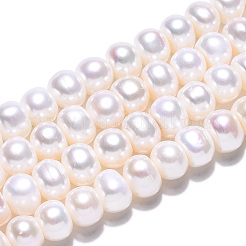 Нити из натурального культивированного пресноводного жемчуга PEAR-N015-08A