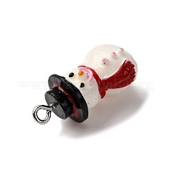 Рождественские подвески из непрозрачной смолы RESI-H039-01P-05