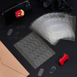 300шт овальная двухсторонняя клейкая лента&nbsp;FIND-WH0111-726A