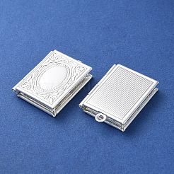 Стойки обшивки латунь медальона подвески&nbsp;KK-F090-04S