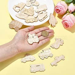 Незаконченные вырезы из дерева WOOD-CJC0001-12