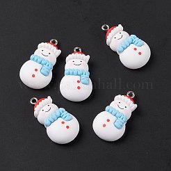 Подвески из непрозрачной смолы на рождественскую тематику FIND-E025-12