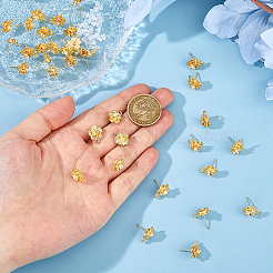 50 шт. Сплав серьги-гвоздики&nbsp;FIND-DC0007-50