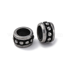 Европейские бусины из нержавеющей стали 304 STAS-D301-03AS