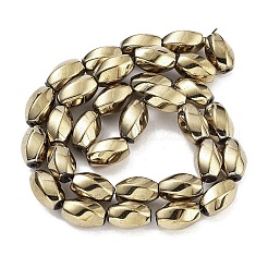 Синтетические магнитные гематит бусины пряди G-P545-G01-01C