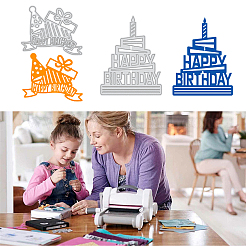 Трафареты для резки углеродистой стали на день рождения DIY-DM0001-010MP